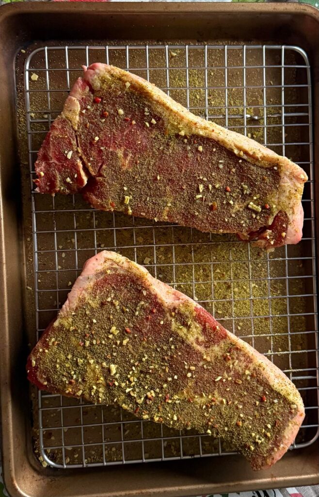 New York strips tonight