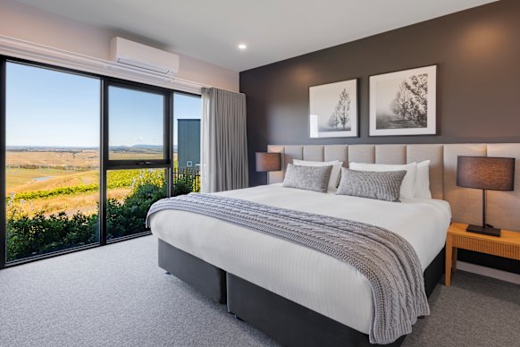 A bucolic morning wake-up view.