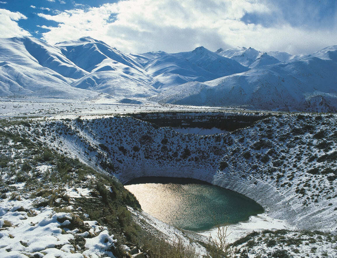 Mendoza winters offer stunning landscapes, like Pozo de las Ánimas in Malargüe. © Mendoza Tourism Board