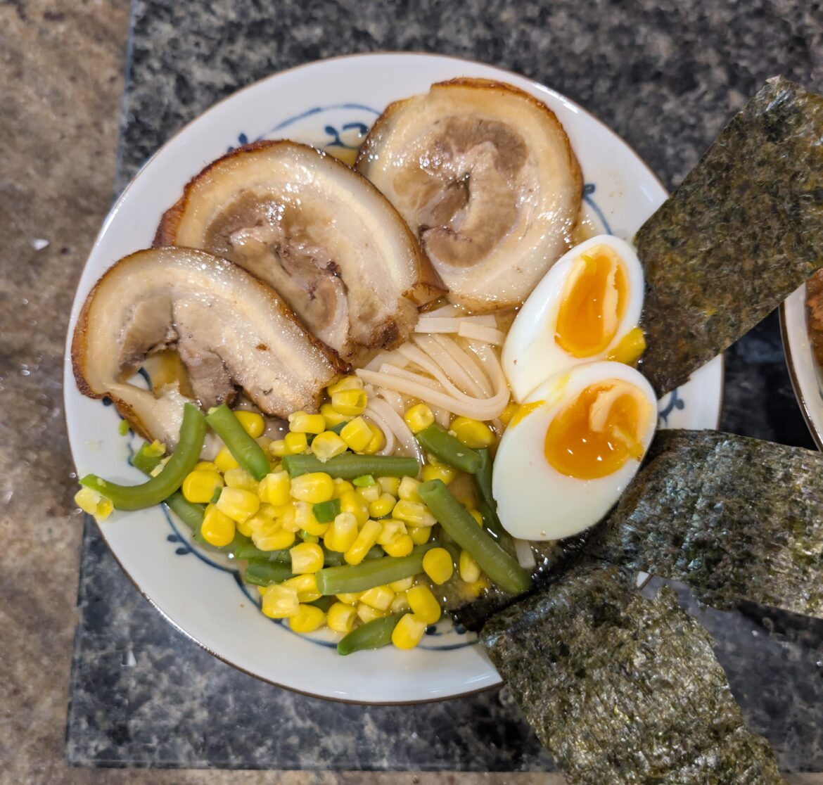 White miso chashu ramen