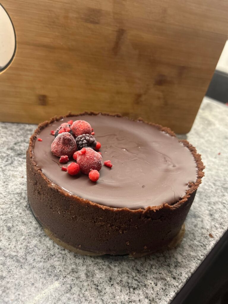 Chocolate cheesecake