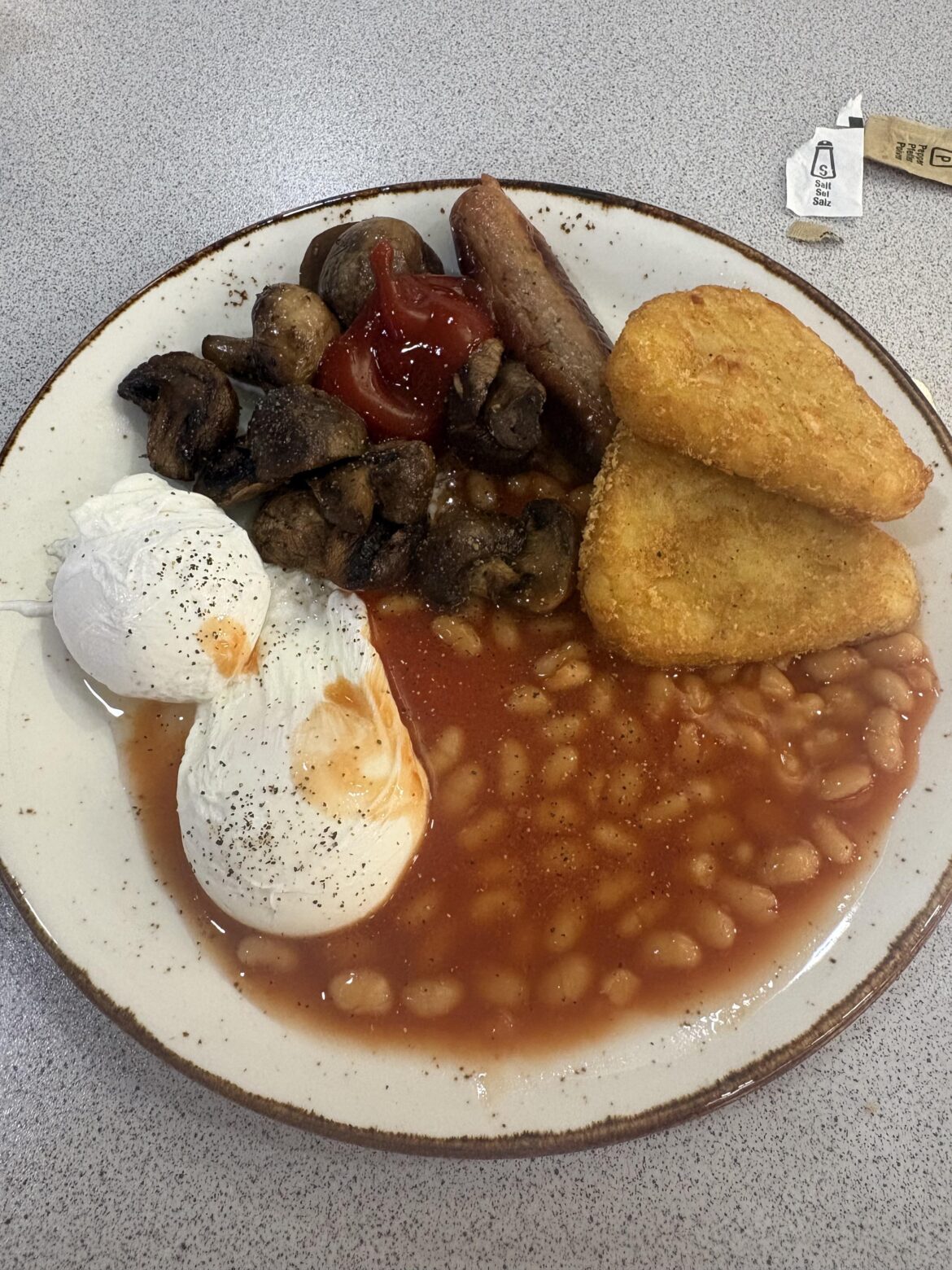 Work Canteen £4.40. Self assembled, pay per item