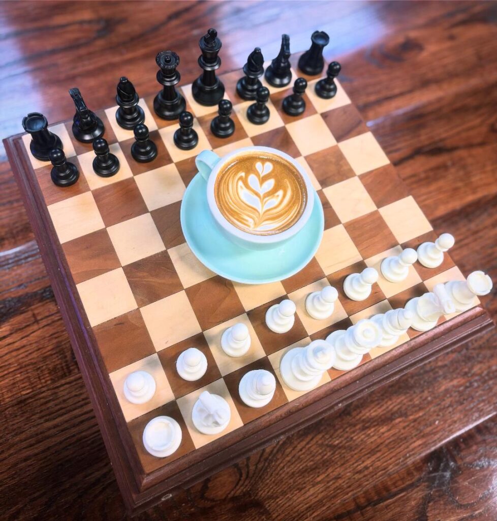 Latte Art is My First Move