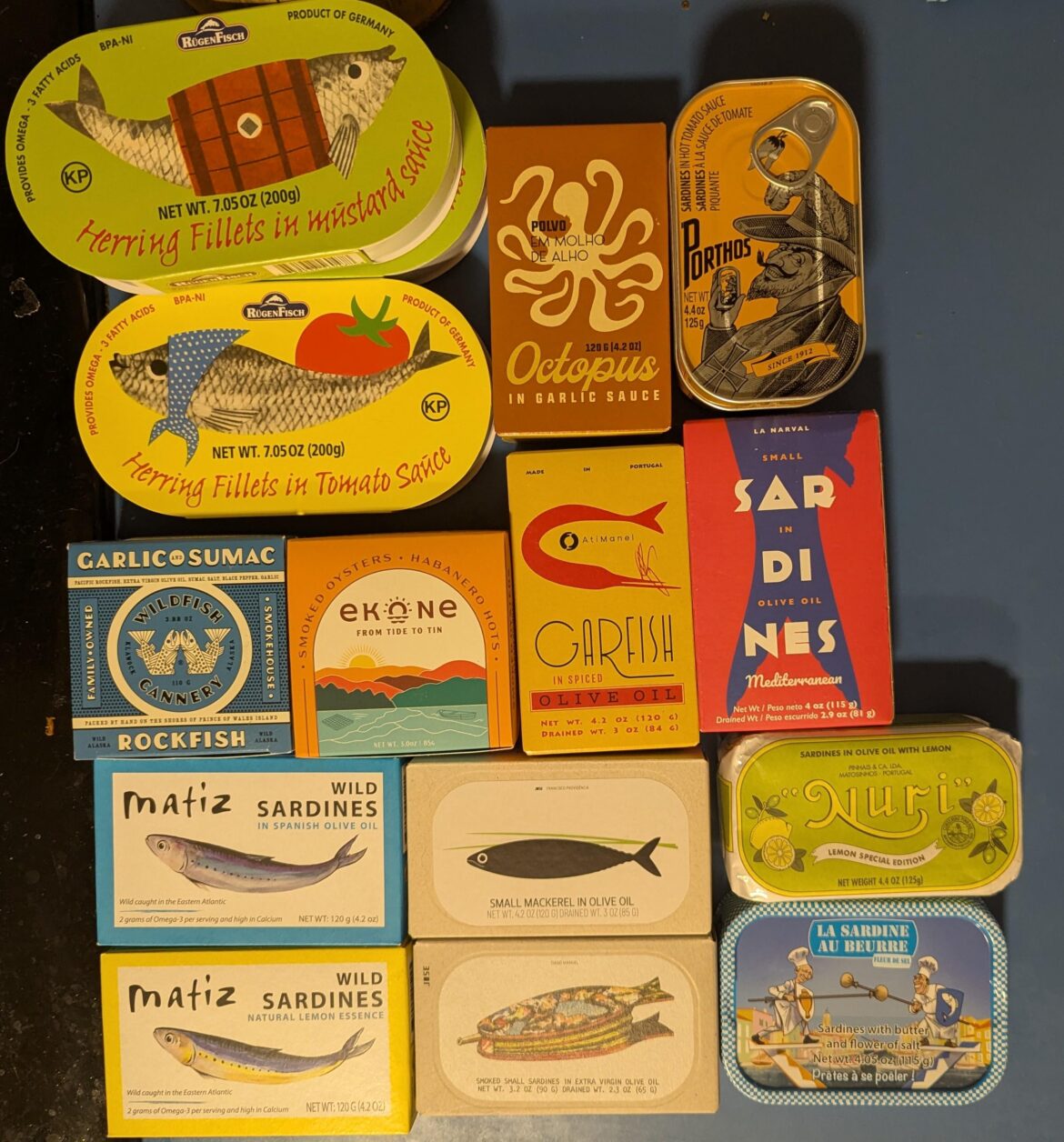 Tinned Fish Haul