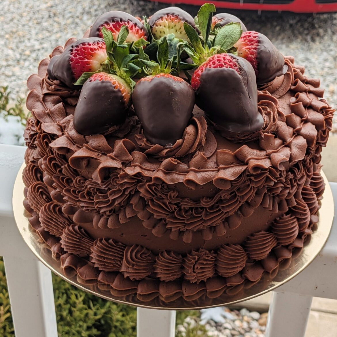 My self made 33rd birthday cake