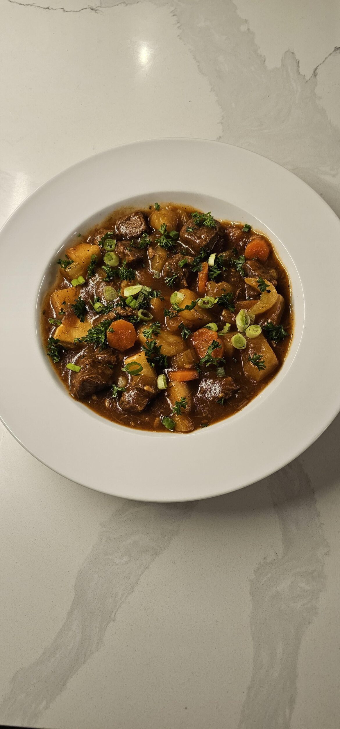 Beef stew.