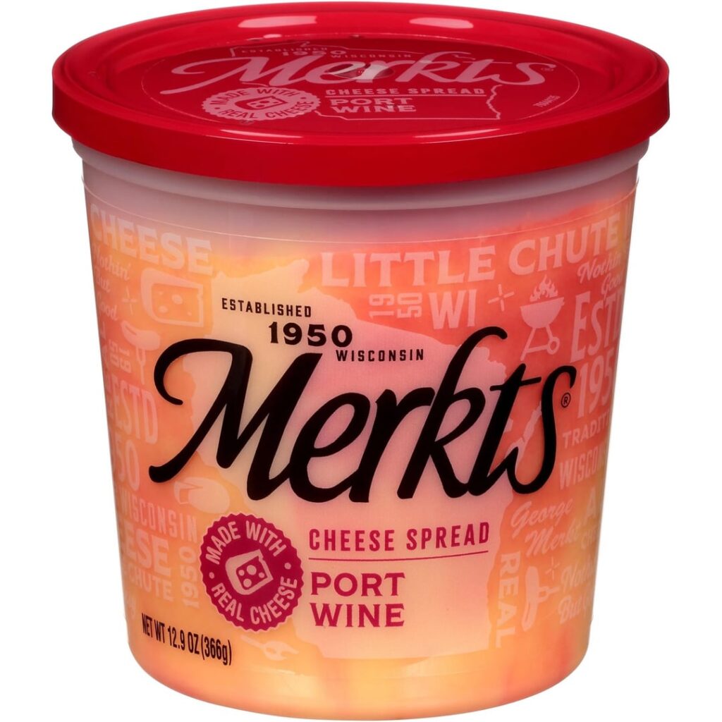 Merkts port wine cheese spread or Kaukauna port wine?