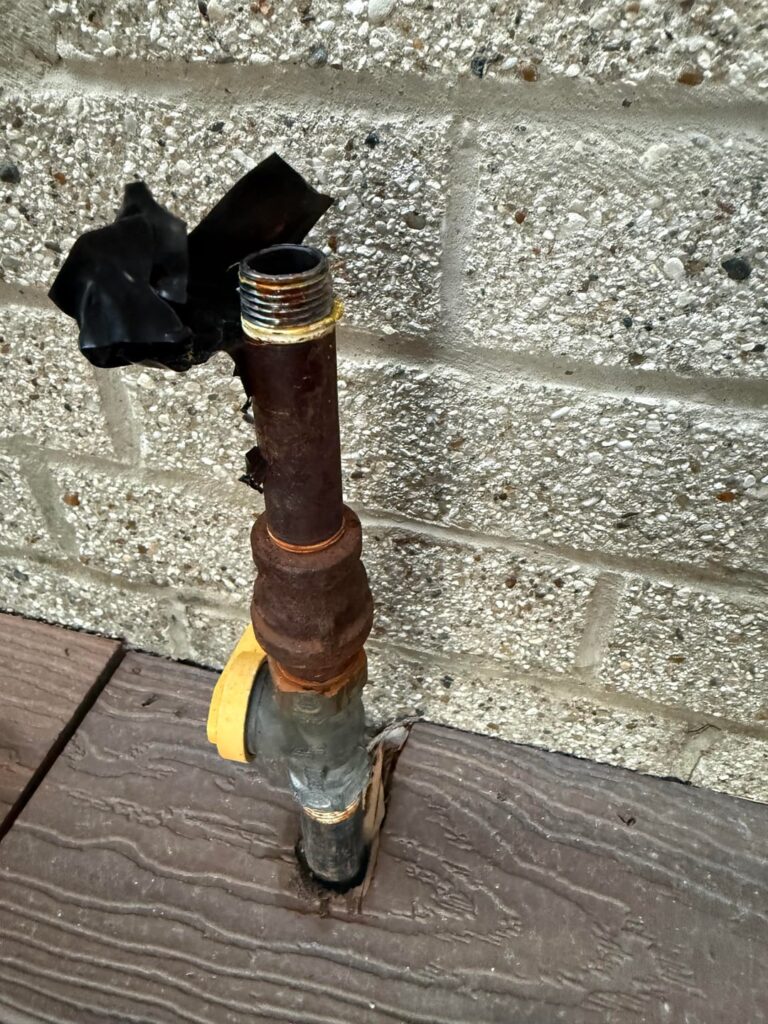 Need help with natural gas connection - Genesis II 4 burner