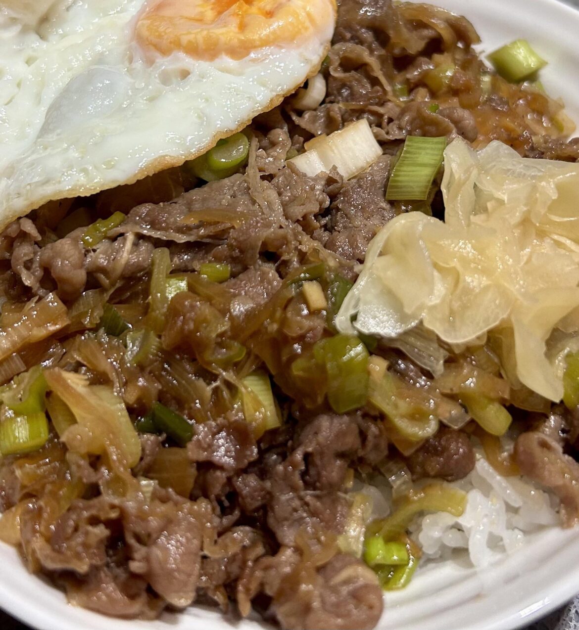 If you are drunk, make gyudon!