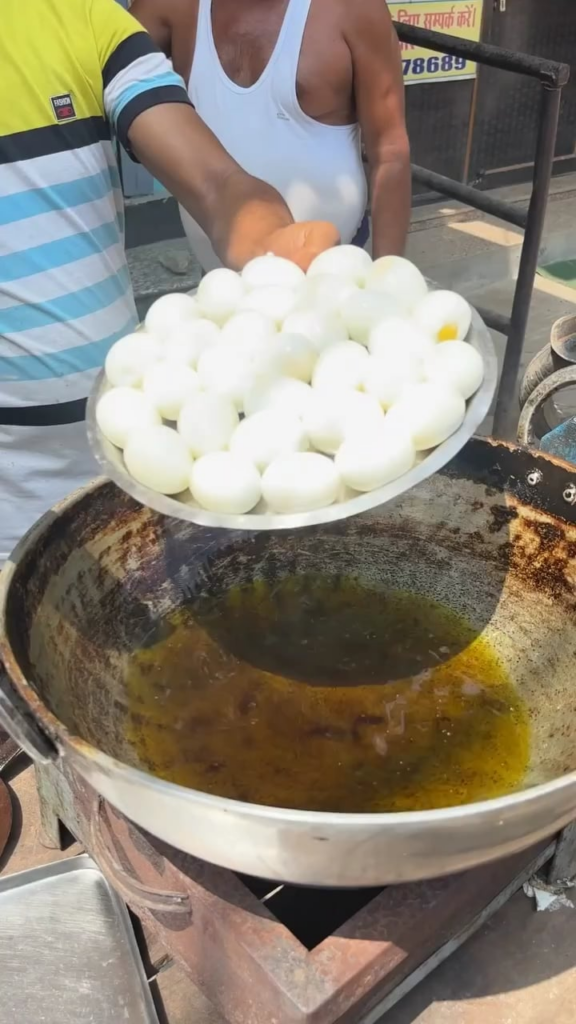 The delicious Bihar Authentic Anda Curry Making ( No Jokes )
