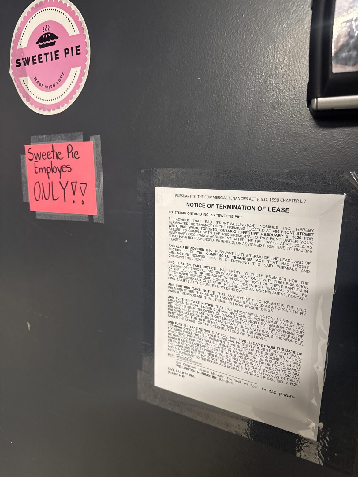 Another one bites the dust at The Well