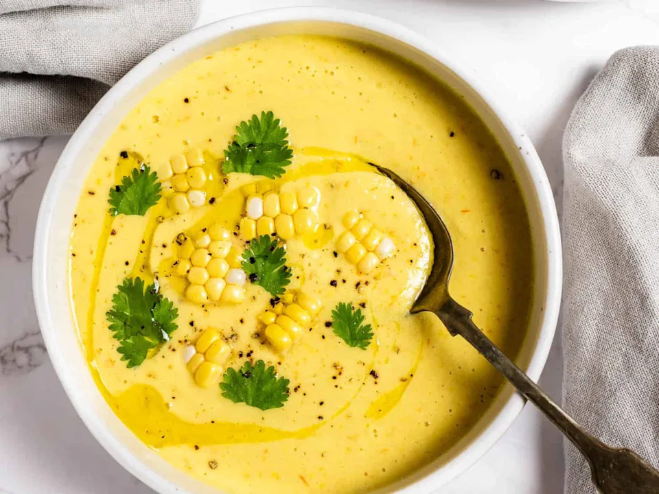 Sweet Corn Gazpacho