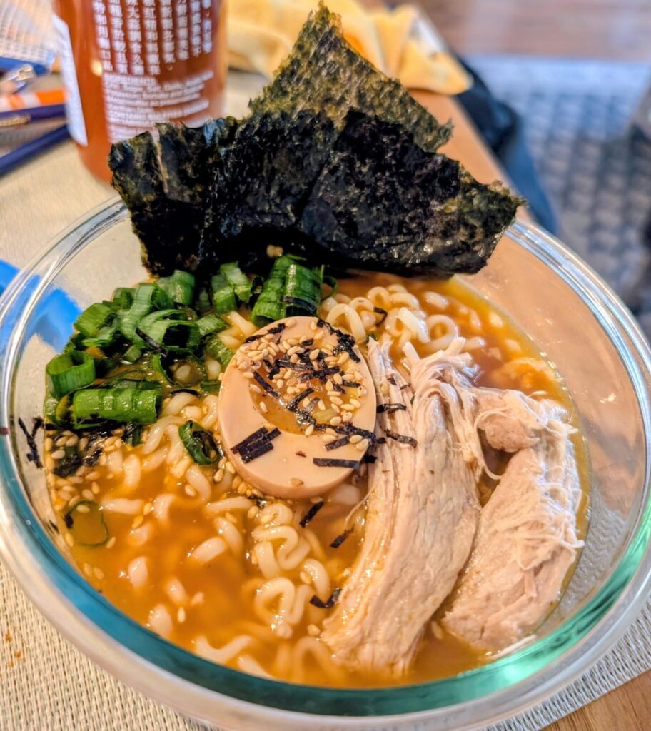 Home made ramen