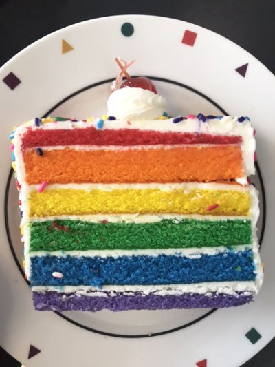rainbow cake