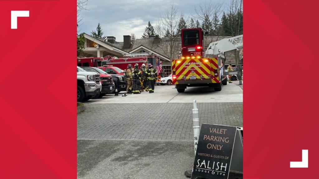 Chimney fire prompts dining room evacuation at Salish Lodge