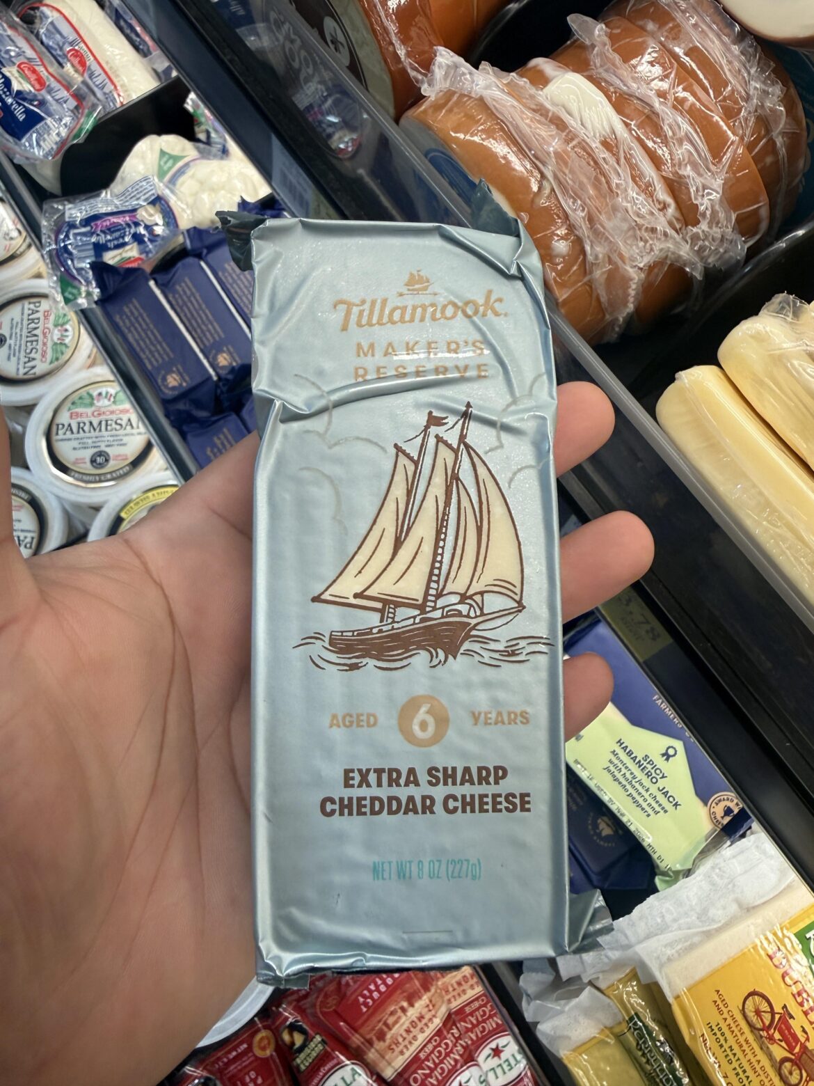 6 Year Sharp Cheddar from Tillamook