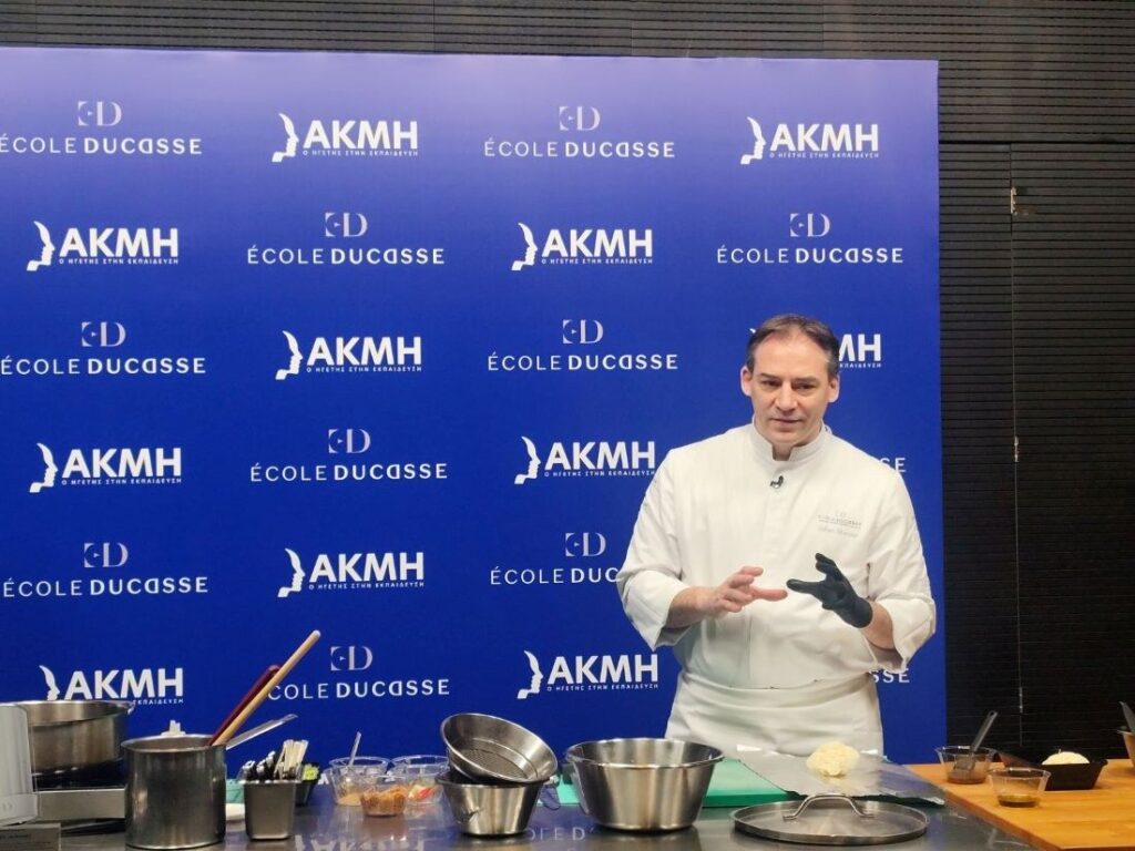 A touch of French gastronomy in Thessaloniki from École Ducasse's executive chef