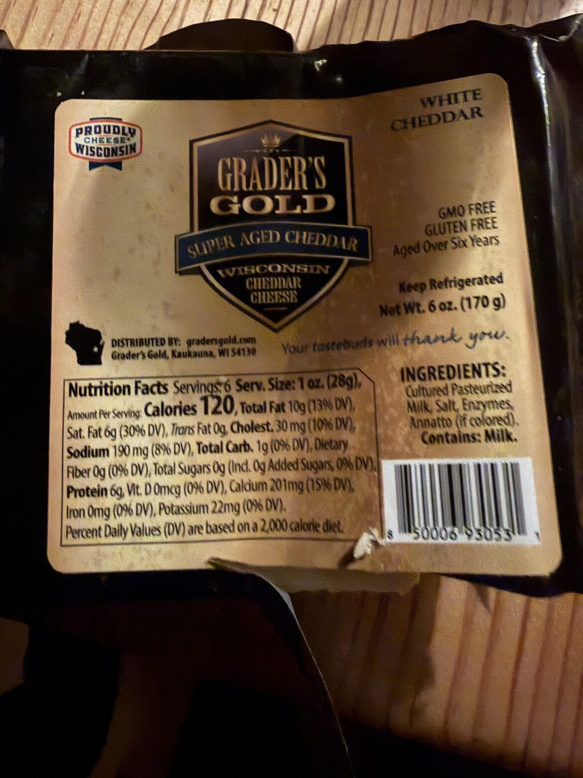 Just tried this and wow, it’s really delicious. Crumbly, crunchy, and not overly sharp. Perfect