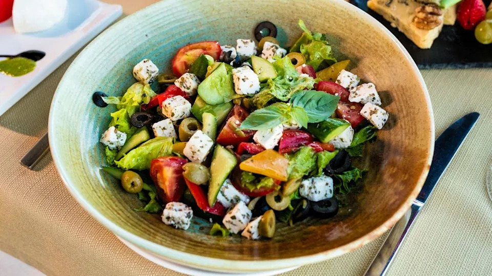 Greek Salad mediterranean diet breakfast recipes Google Images