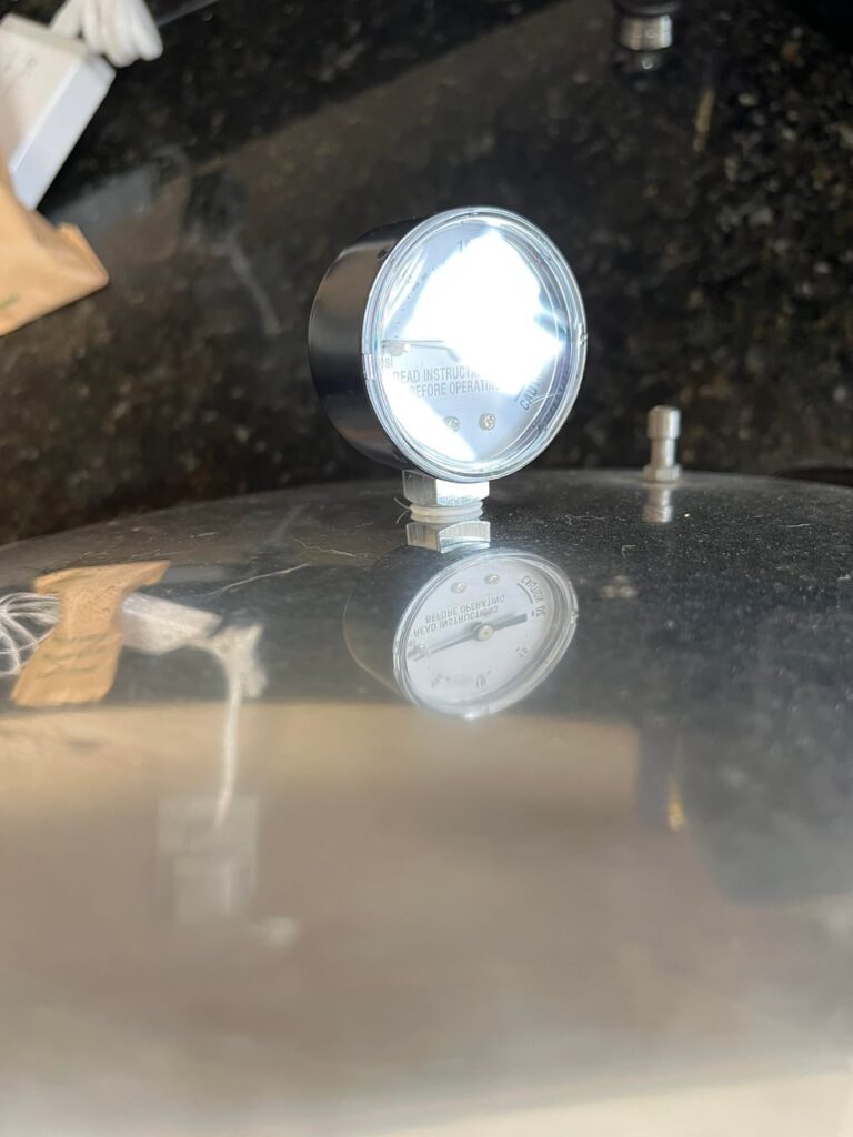 Question about the seal around my gauge