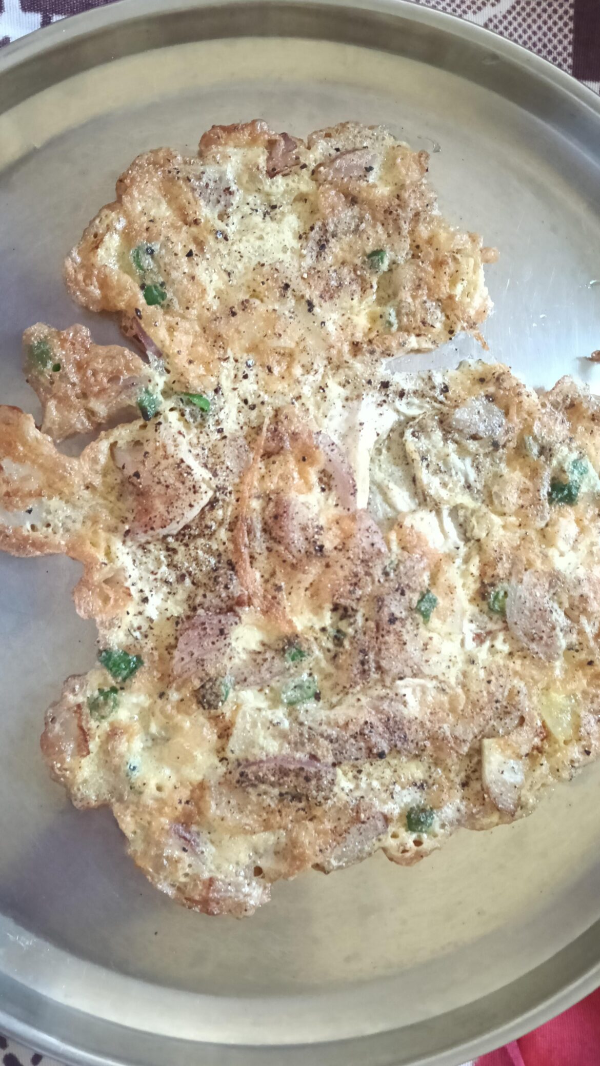 Eggs , yoghurt kept out of frame purposely