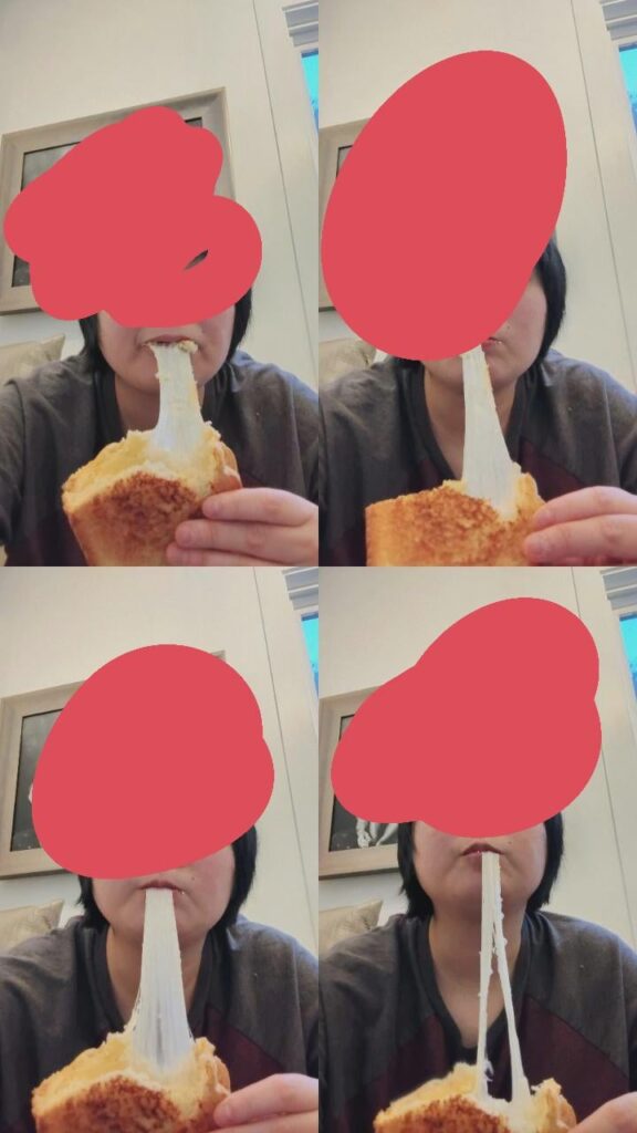 My grilled cheese pull