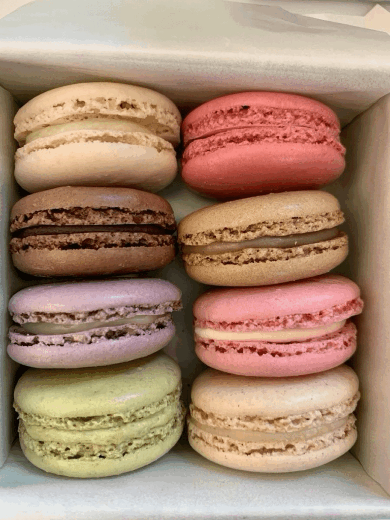 Colorful macaroons.