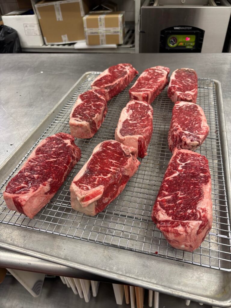 Made some steaks for family meal!