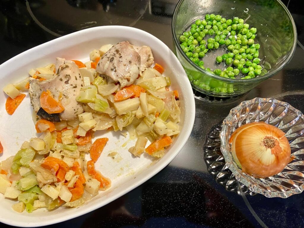 Leftovers turned to soup