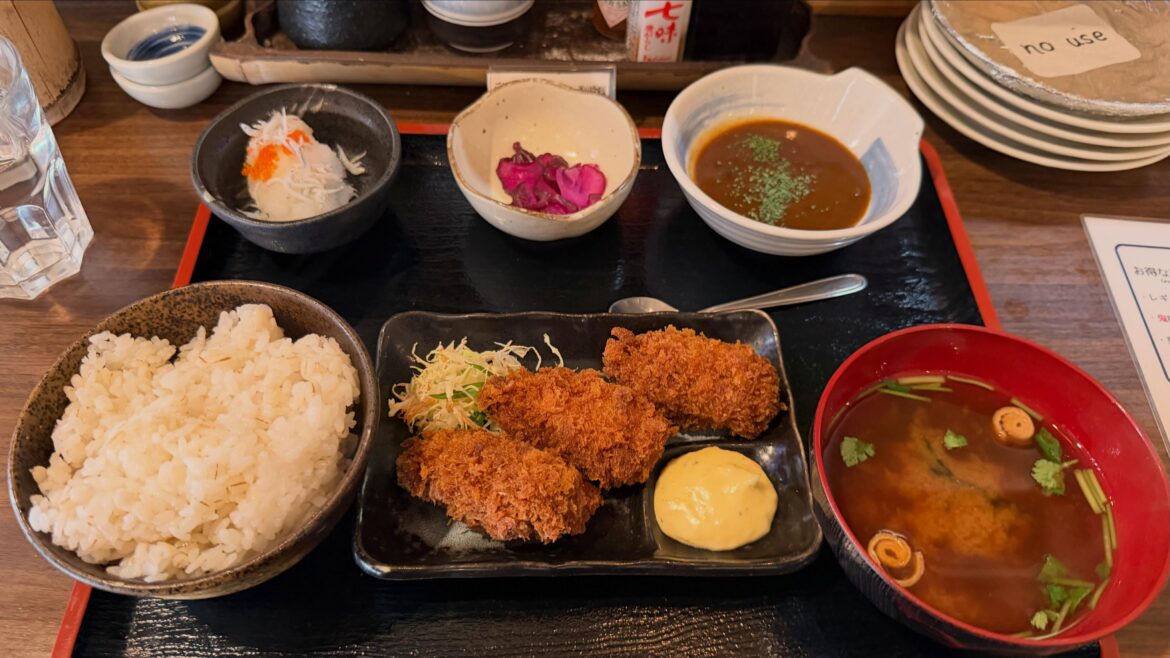 Fried Hiroshima oysters
