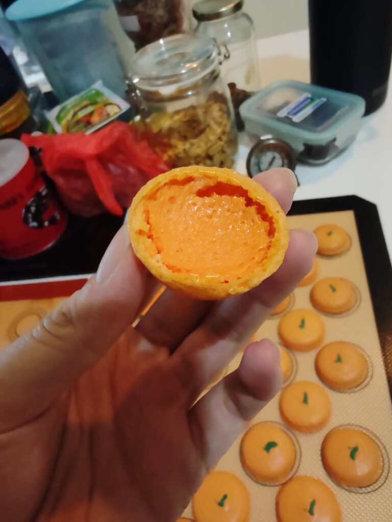 Why are my macarons hollow in weird ways