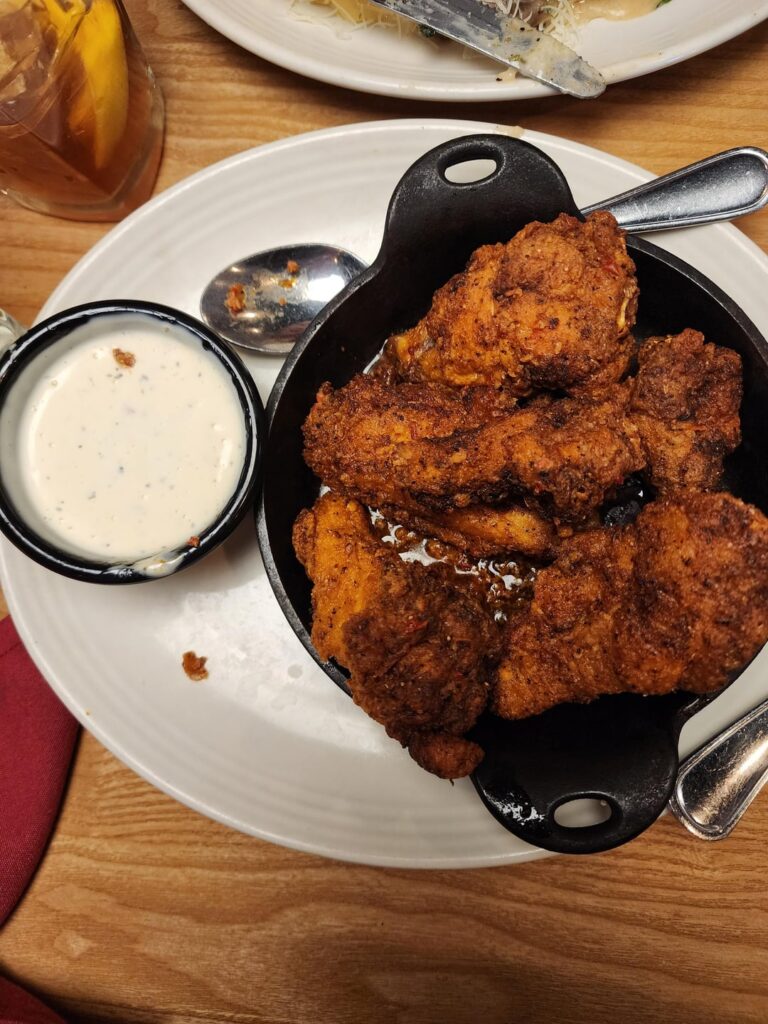 Calabrian chili wings Carabas