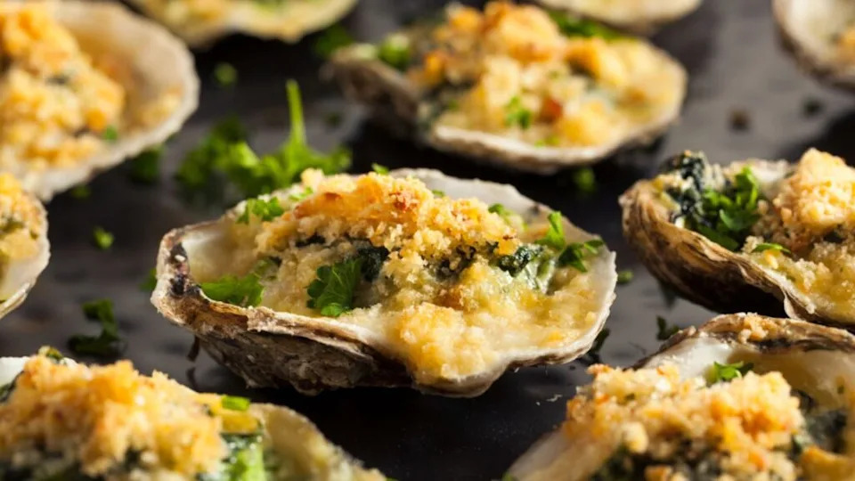 Homemade Creamy Oysters Rockefeller