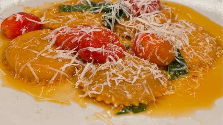 A plate of pasta at Vetri Cucina in Philadelphia