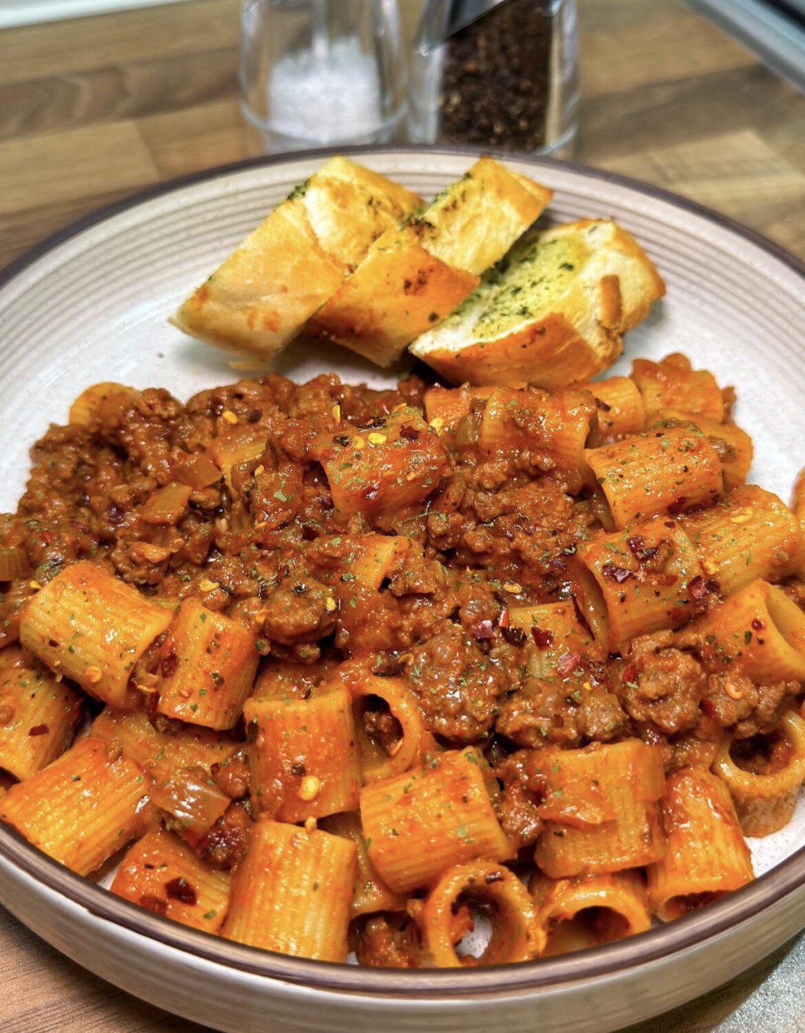 Honey garlic beef pasta 😋