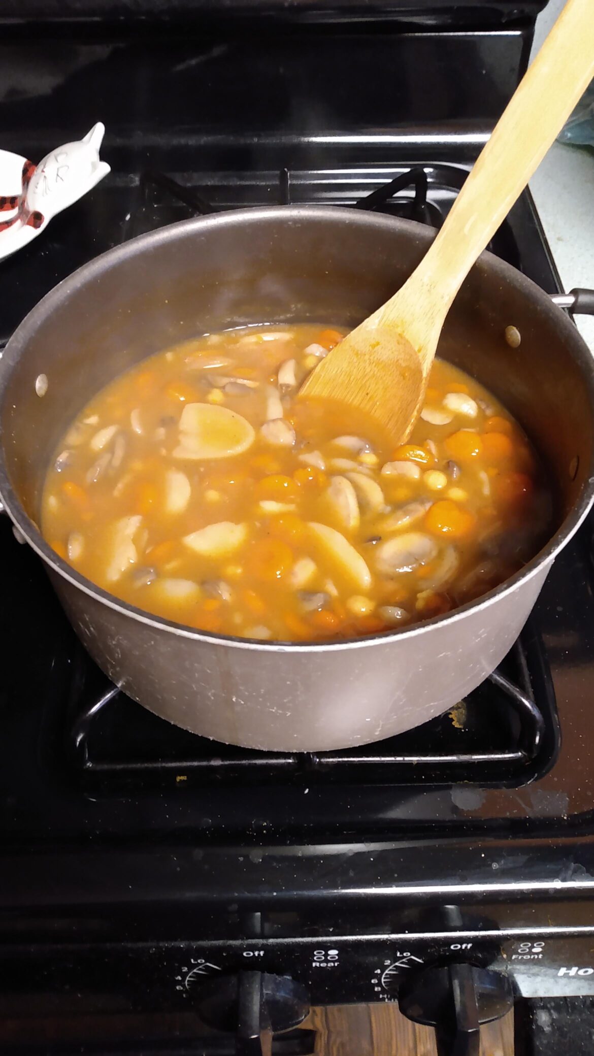 Veggie Mushroom Stew for Husband