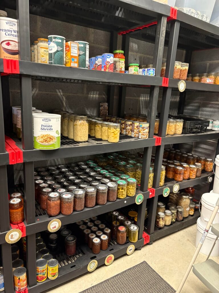Good Canning Storage Shelves