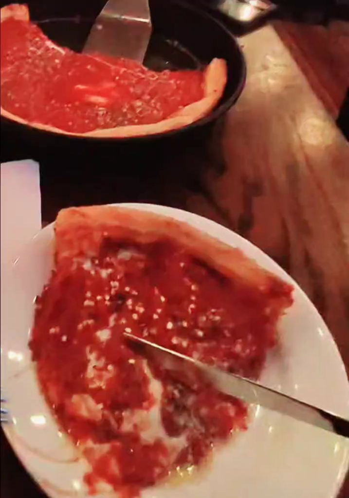 Gino's East, South Loop.