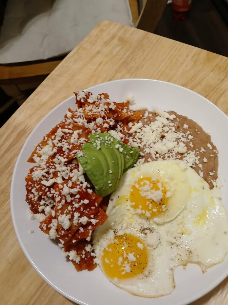 Chiliqulies for dinner