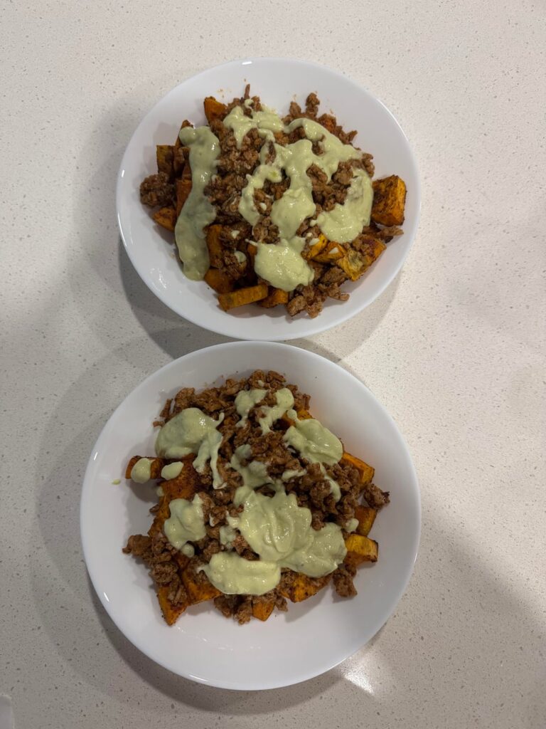 High-Volume, High-Protein Turkey & Sweet Potato Bowl (with full calorie math)
