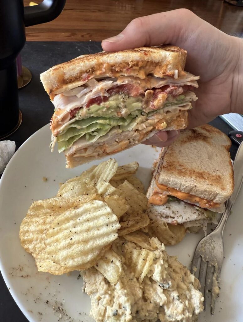 Insane turkey sando
