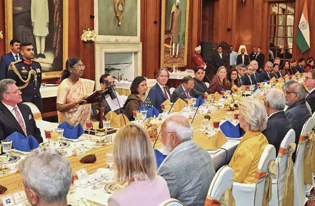 Food for thought: A state banquet is more than an occasion to eat —it is a moment in history when new choices can be made, evolving from troubling pasts to better futures