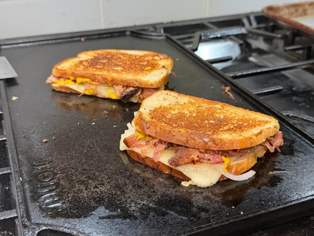 little ham and cheeses