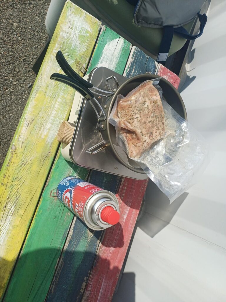 Pan-fry without reheating