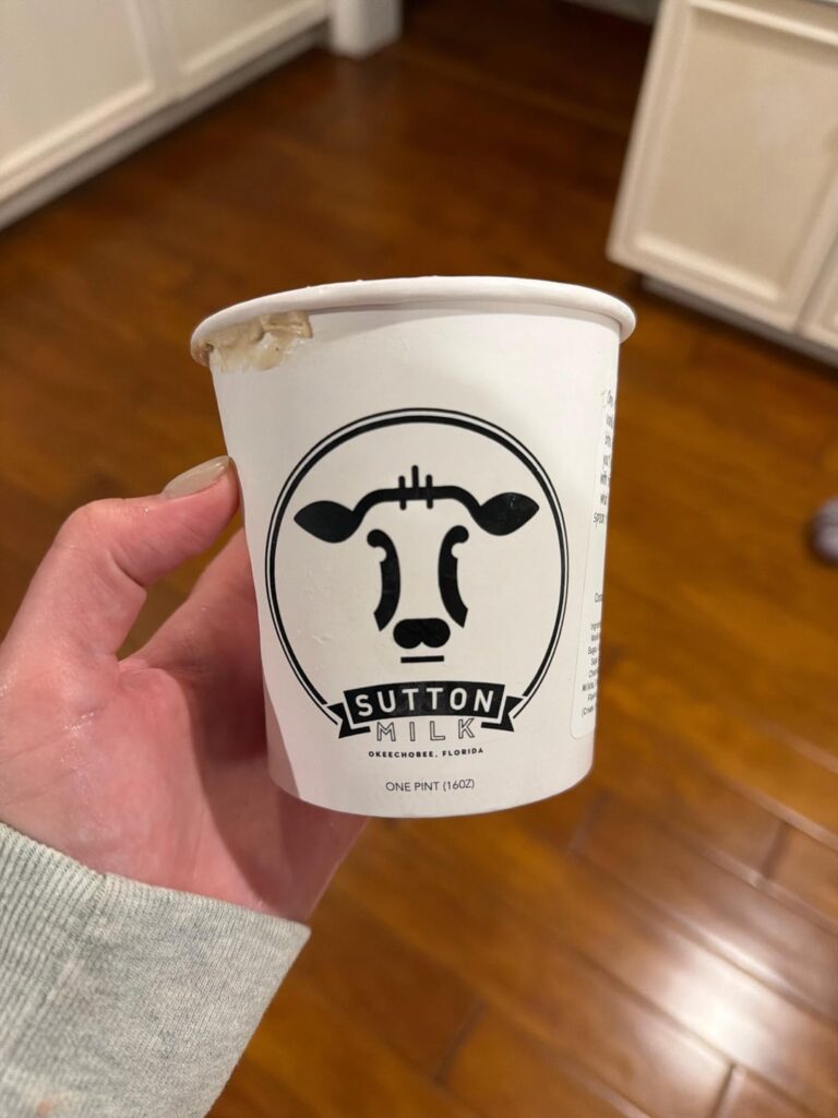 Local ice cream hits the spot!