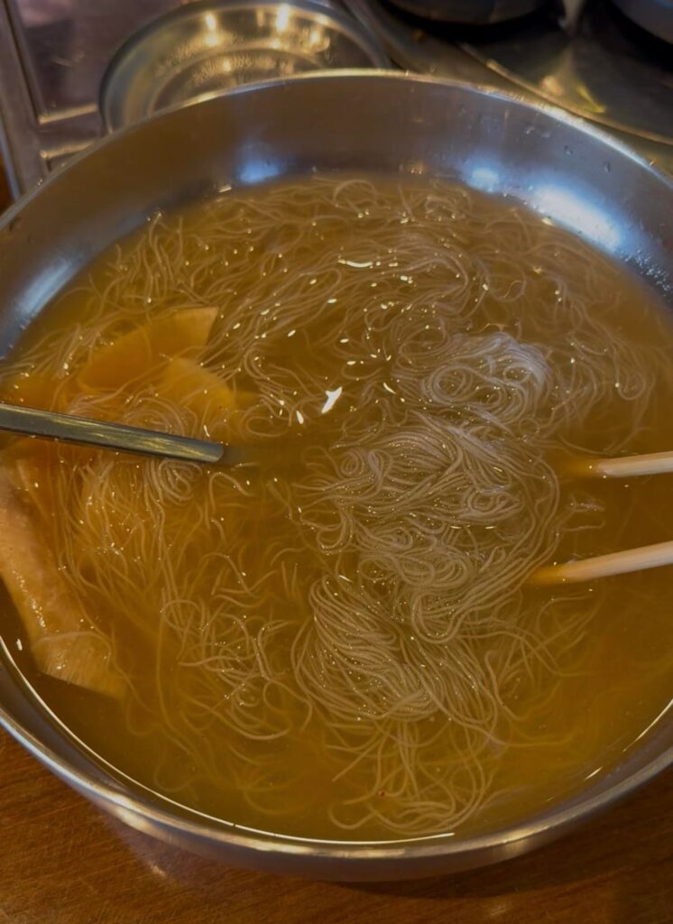 Naengmyeon noodle??