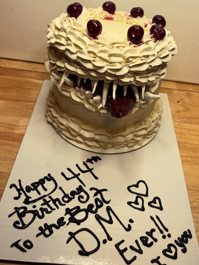 Mimic cake for husbands birthday.