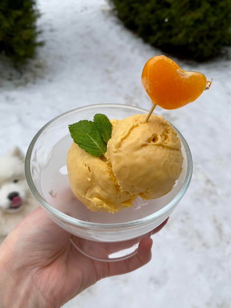 Mandarin Ice Cream!