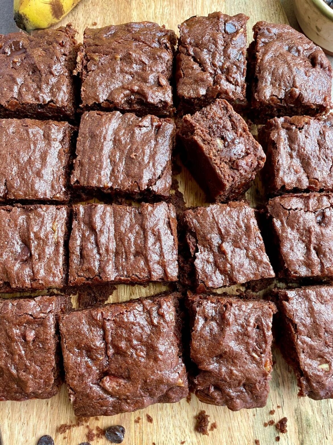 Vegan Banana Brownies