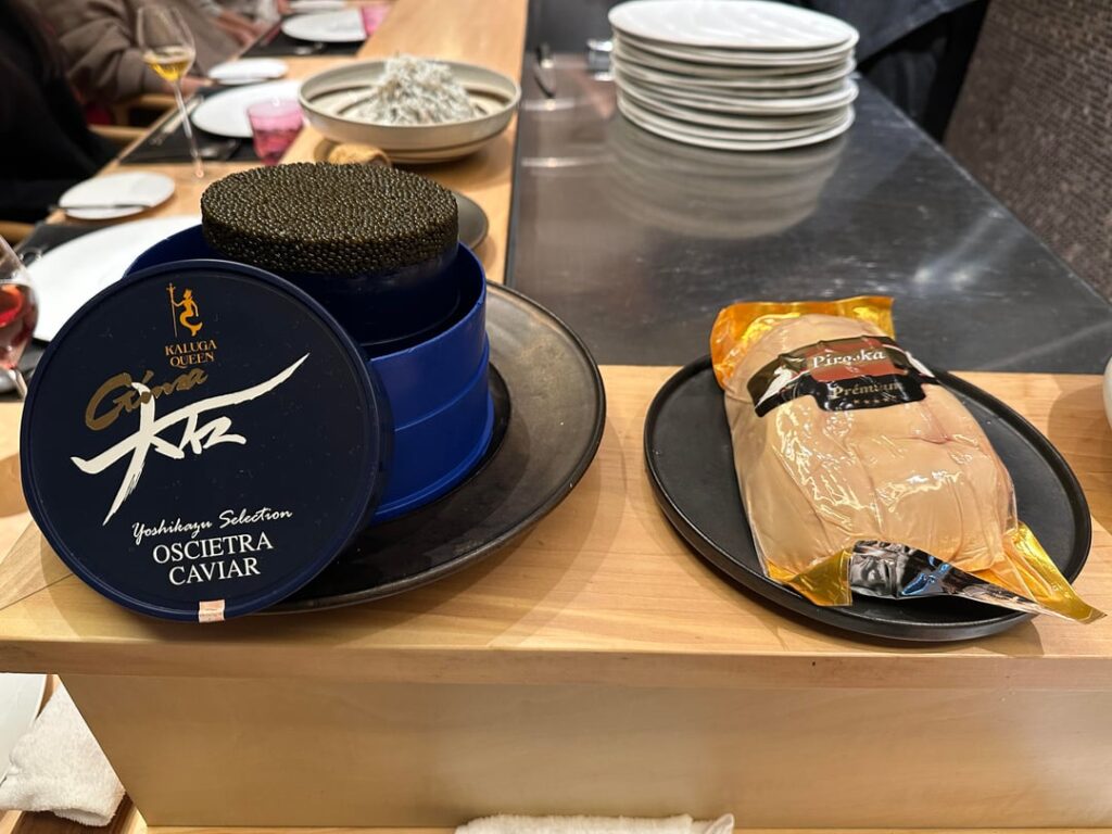 Ginza Oishi, Tokyo, Dinner